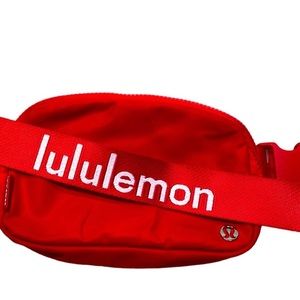 lululemon red employee bag Everywhere Belt Bag, 1L (Carnation Red) ritholtzwealth x @lululemon 2025 employee